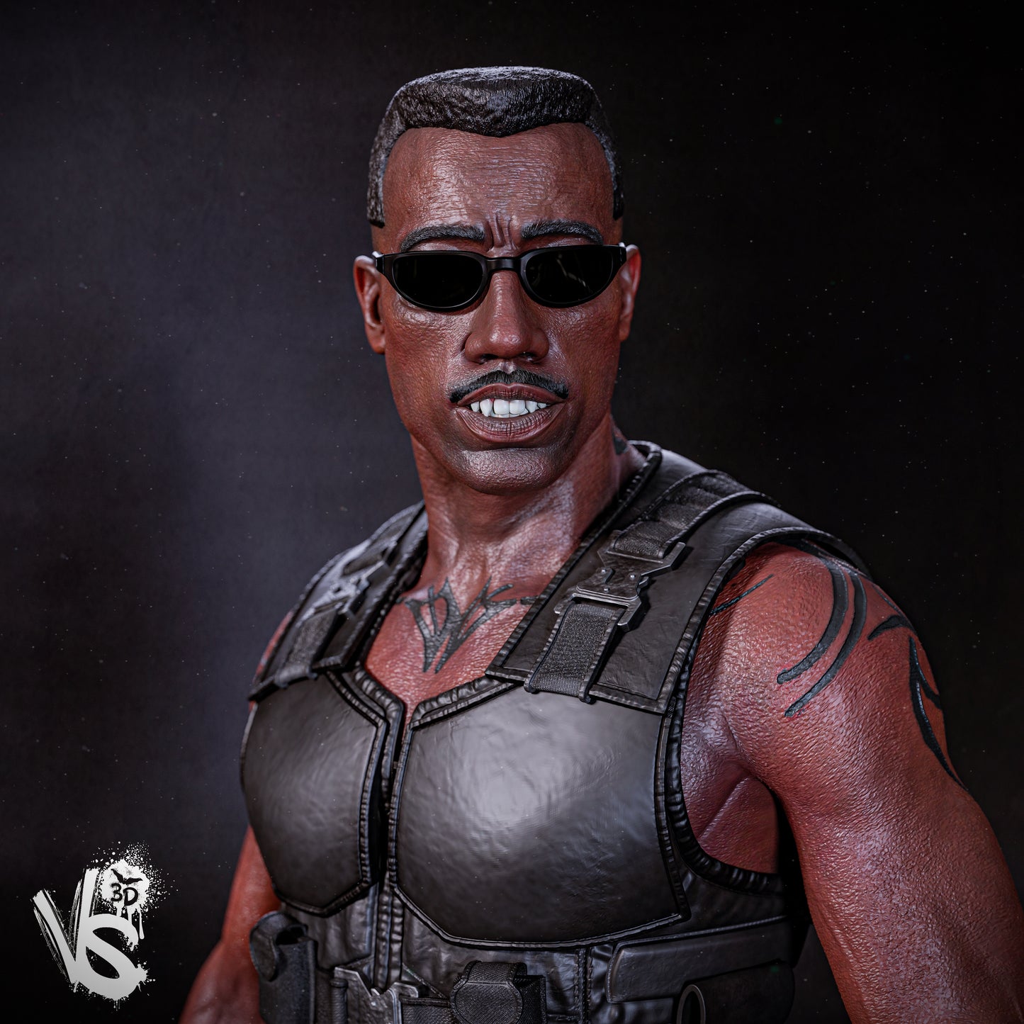 Blade - Wesley Snipes by VS3D FAN ART