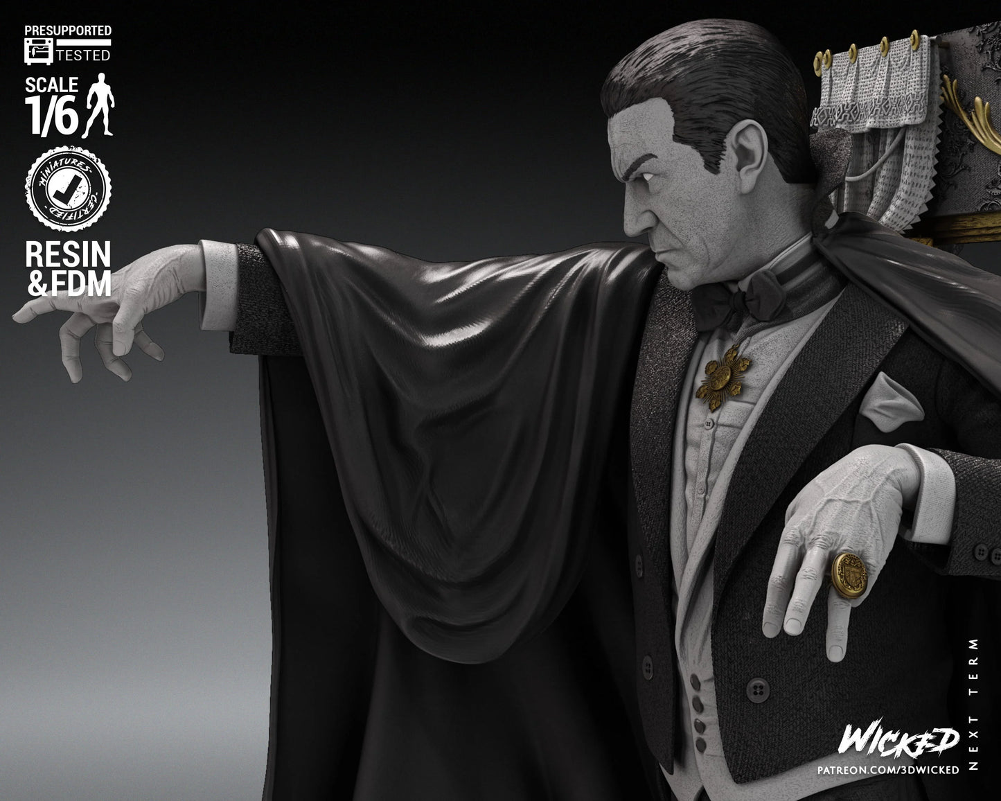 Dracula by Wicked3D FAN ART