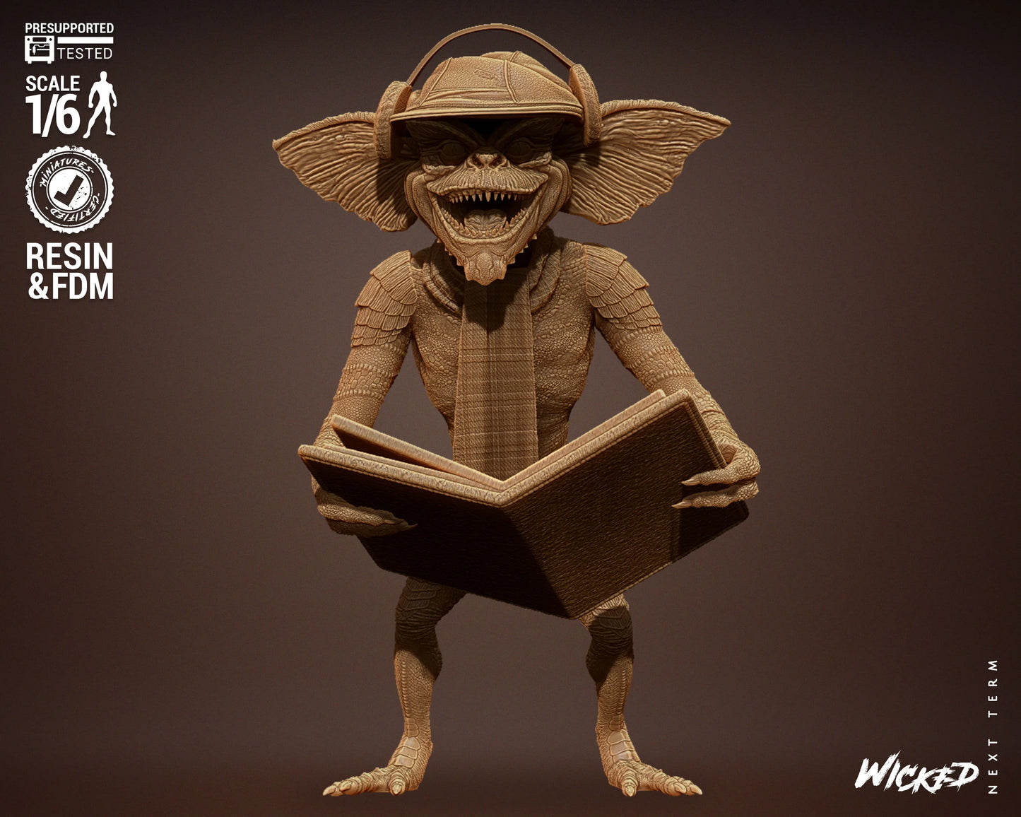 Gremlins Carol Singers by Wicked3D FAN ART