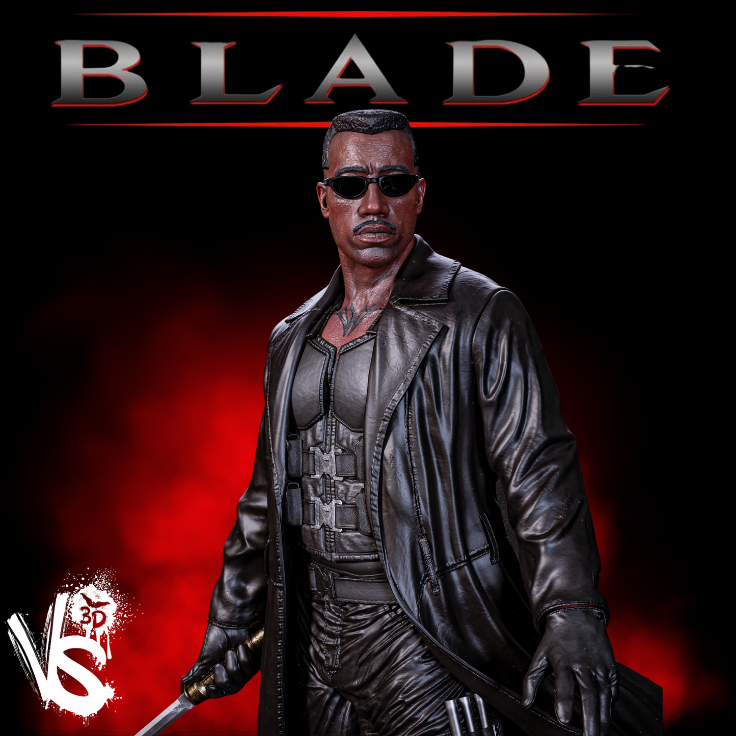 Blade - Wesley Snipes by VS3D FAN ART