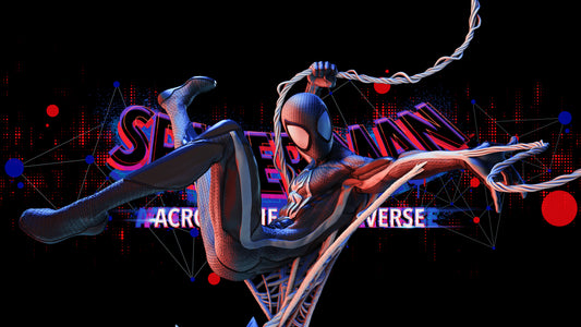 Miles Morales - Spiderman - Spiderverse by Wicked3D FAN ART