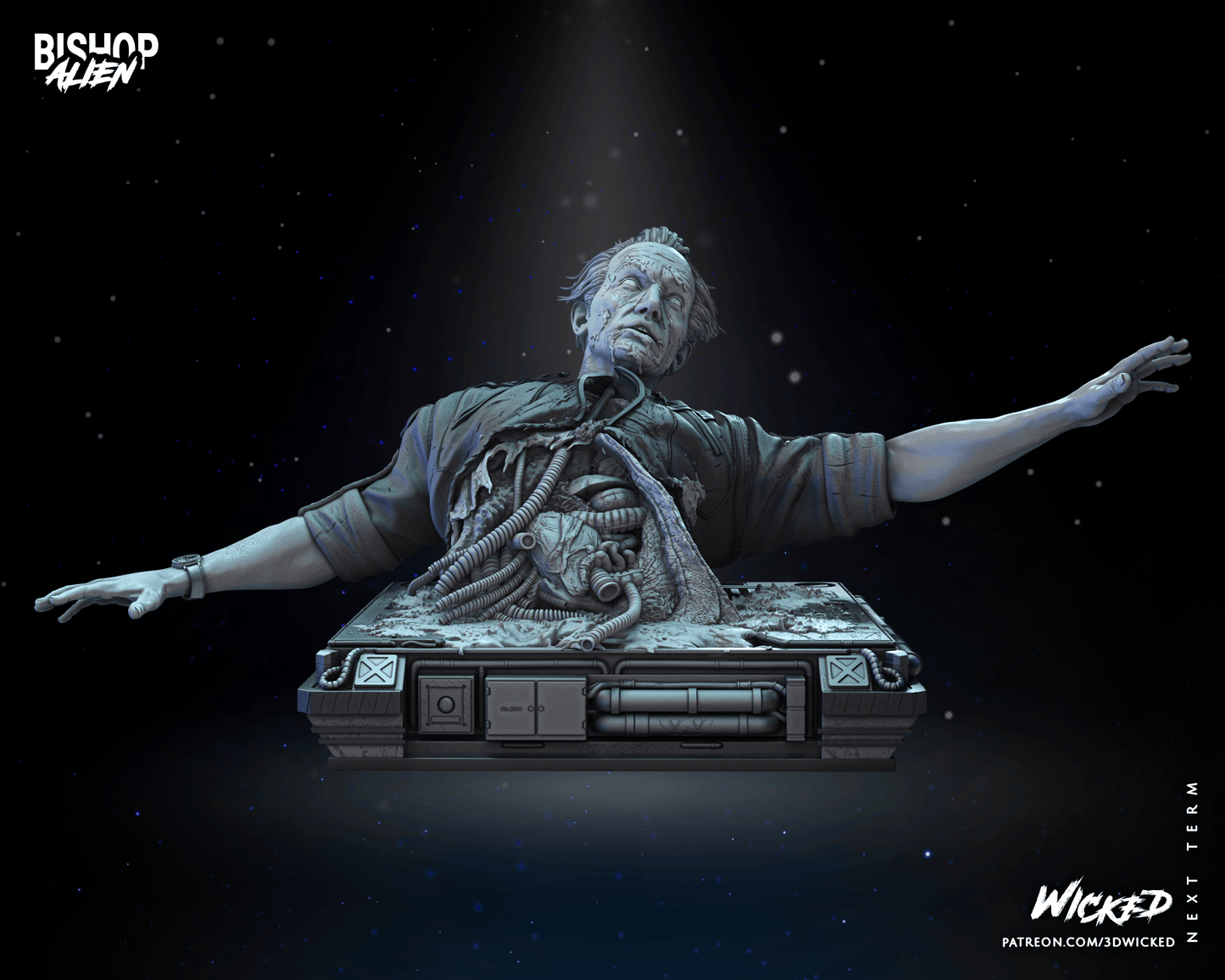 Bishop - Aliens by Wicked3D FAN ART