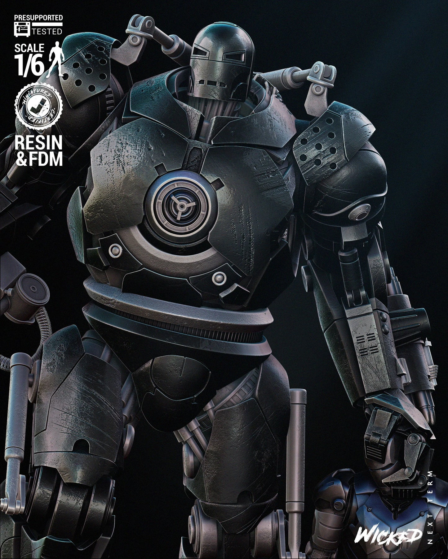 Iron Monger by Wicked3D FAN ART