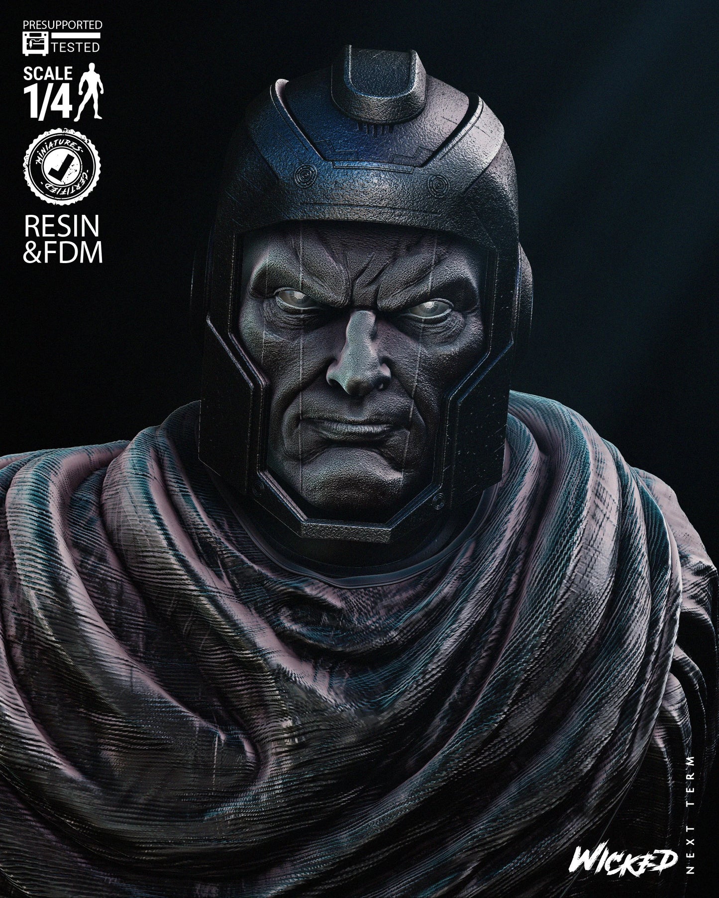 Kang - Bust by Wicked3D FAN ART