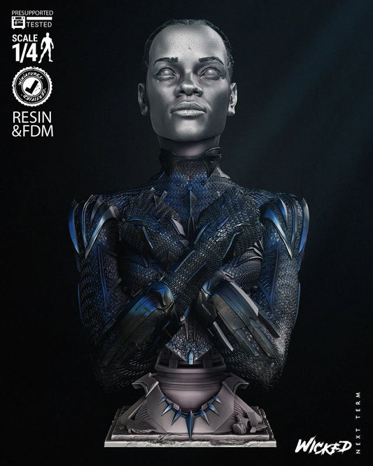 Black Panther - Wakanda Forever - Bust by Wicked3D FAN ART