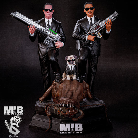 Men In Black Diorama by VS3D FAN ART