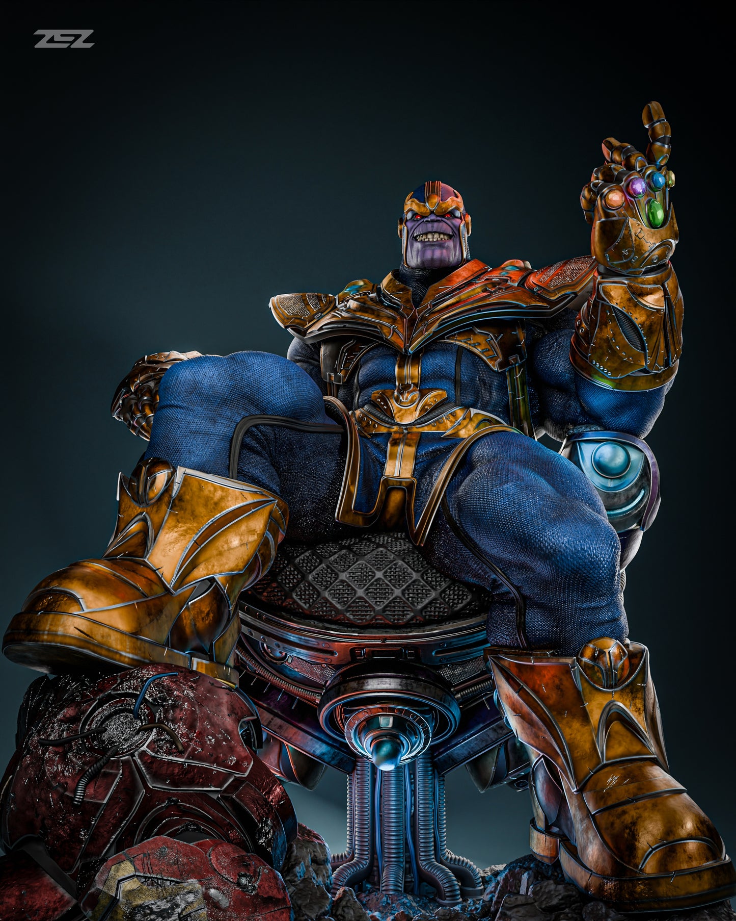 Thanos by ZEZ Studios FAN ART