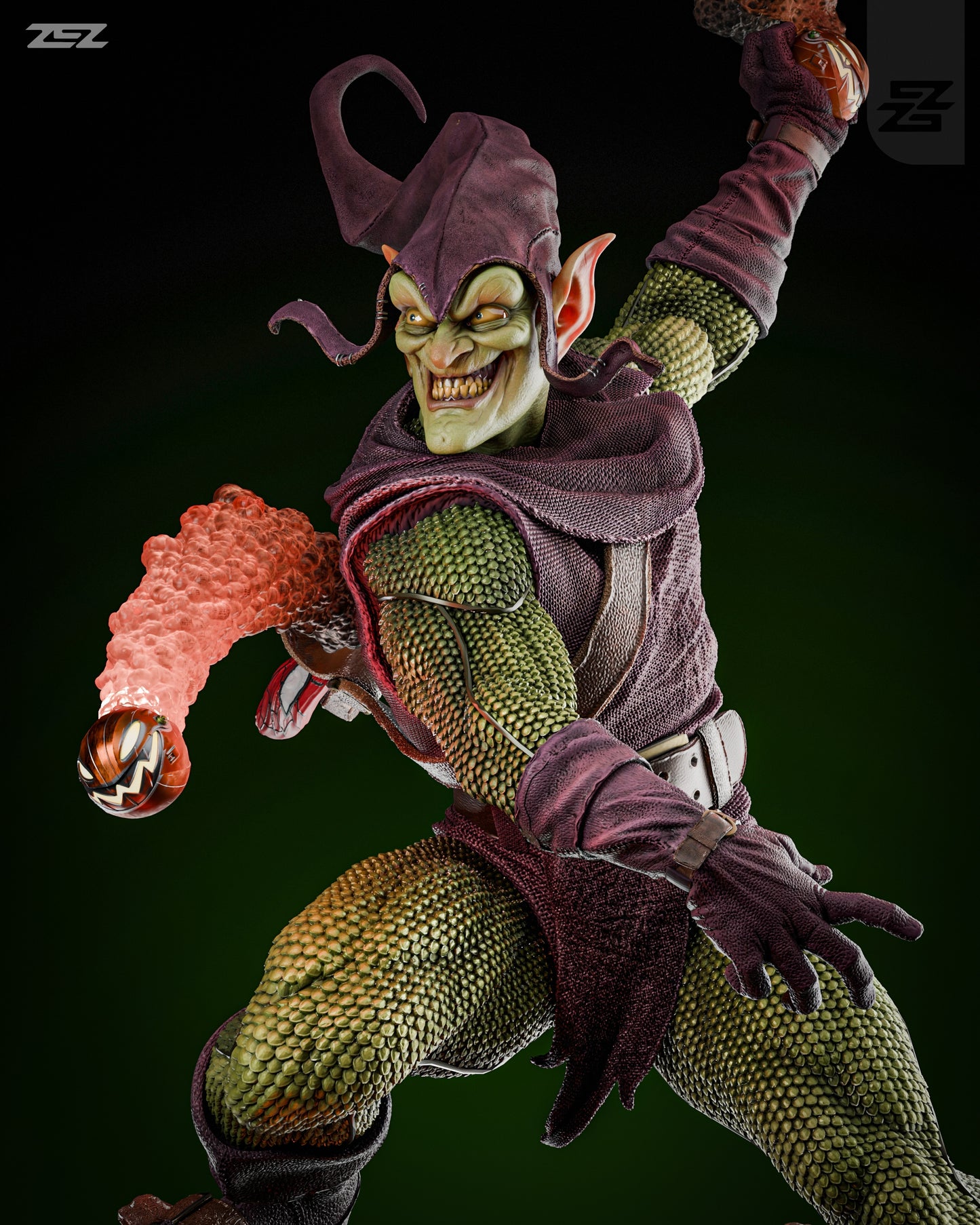 Green Goblin Spiderman by ZEZ Studios FAN ART