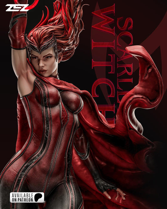 Scarlett Witch by ZEZ Studios FAN ART