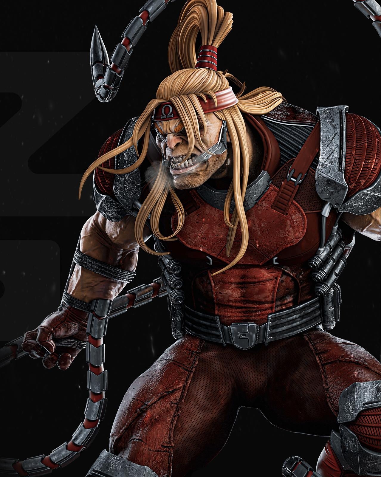 Omega Red by ZEZ Studios FAN ART