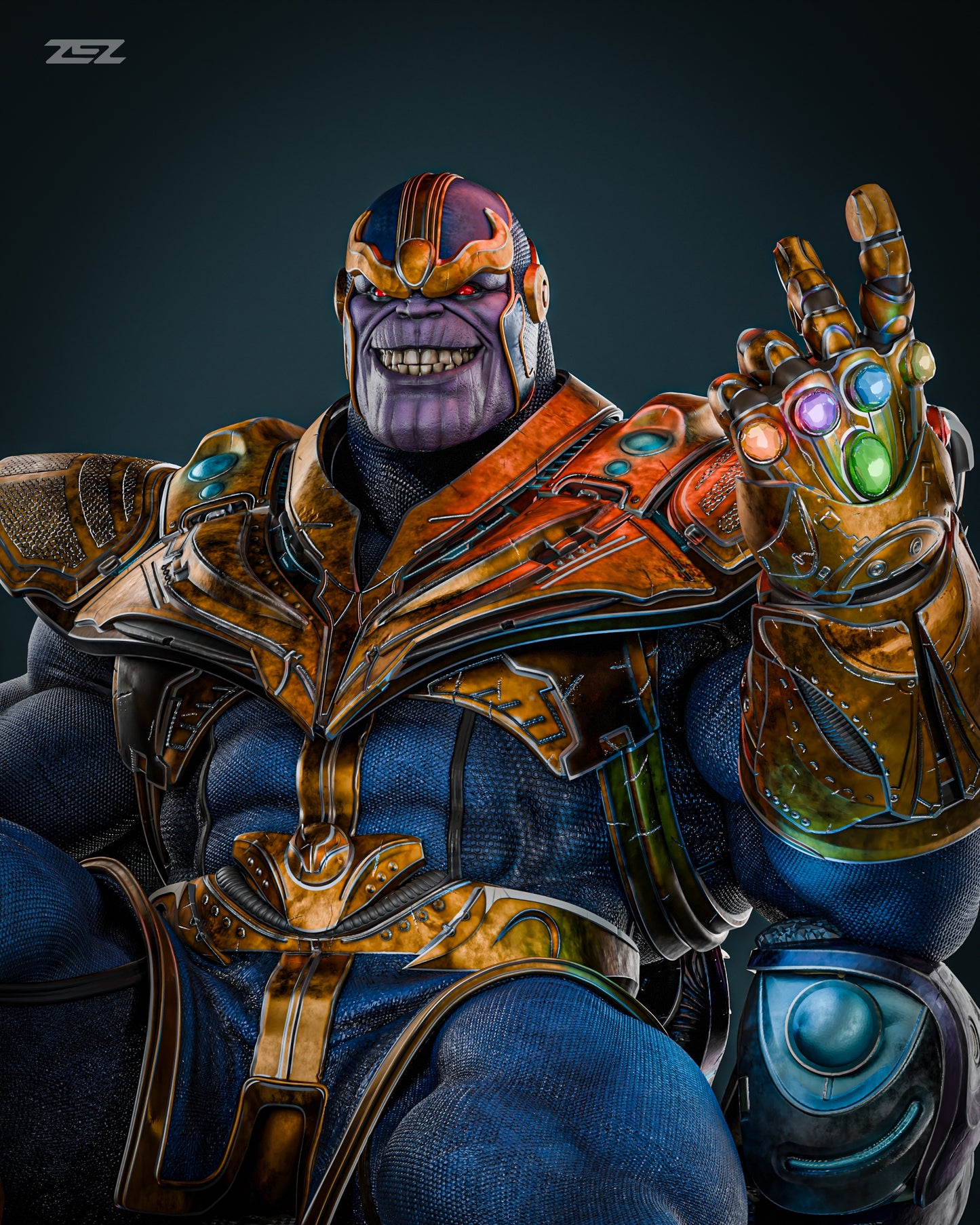 Thanos by ZEZ Studios FAN ART